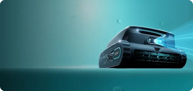 Aiper Scuba V3 cleaning an inground pool